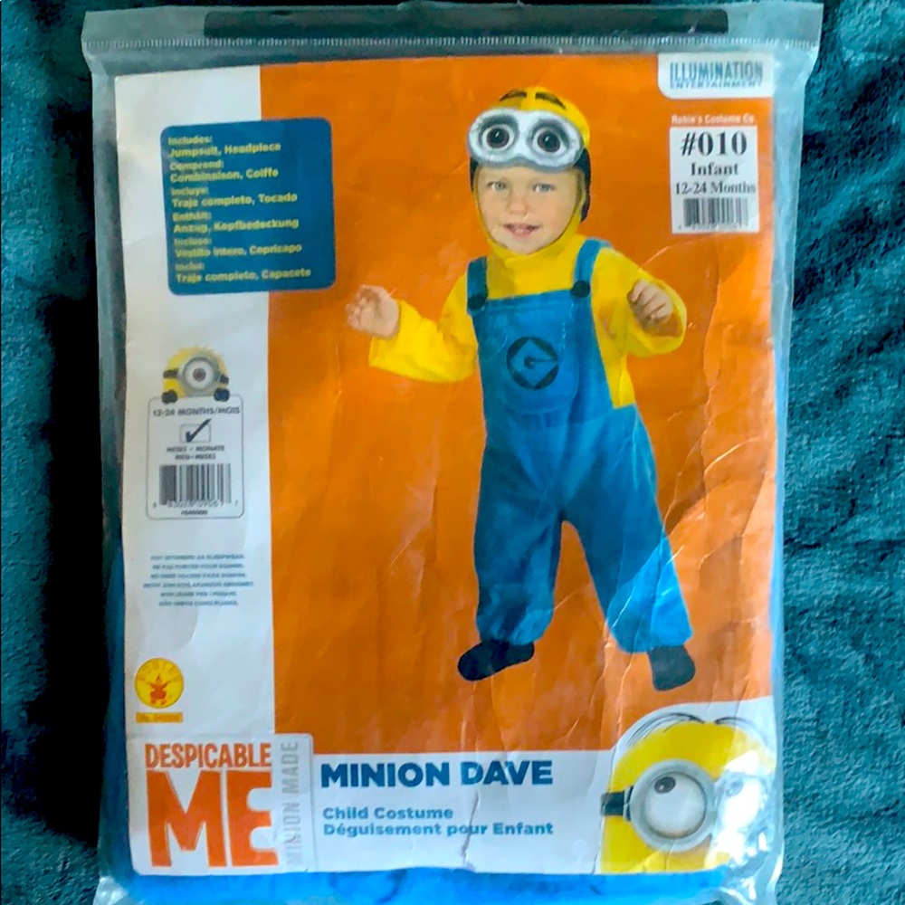 Despicable Me Costume for 12-24M